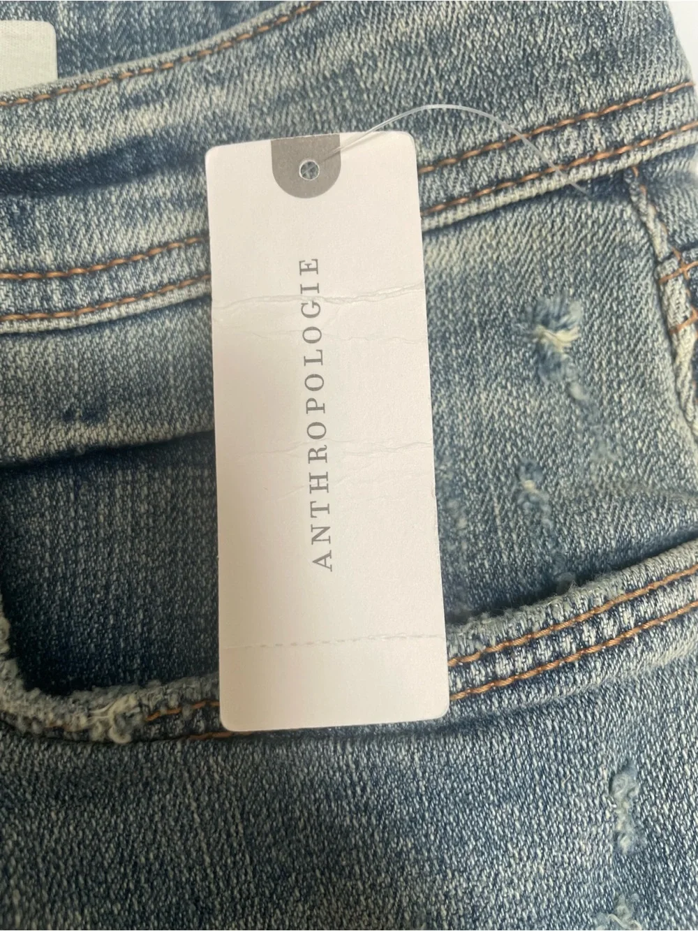 Anthropologie Pilcro and the Letterpress Hyphen Distressed Denim Jean Shorts 28